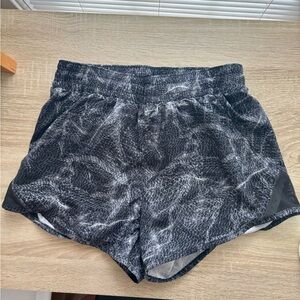 Target running shorts.